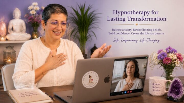 Online hypnotherapy for anxiety
